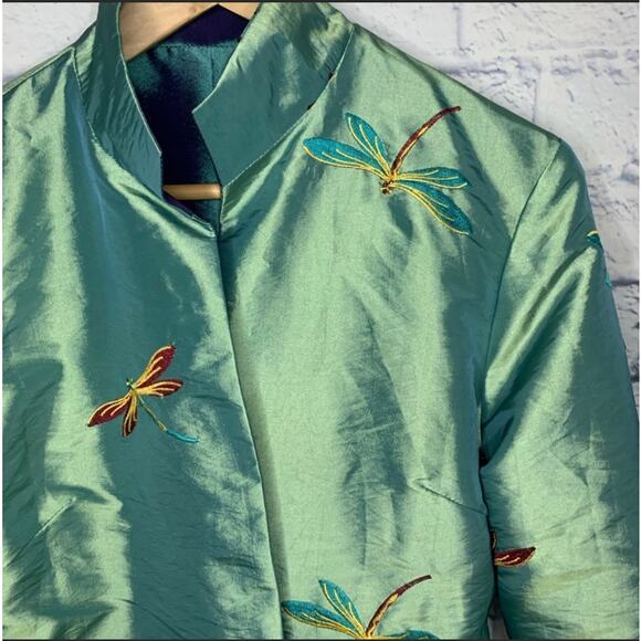 Vintage Dragonfly Reversible Blazer - Picture 4 of 10